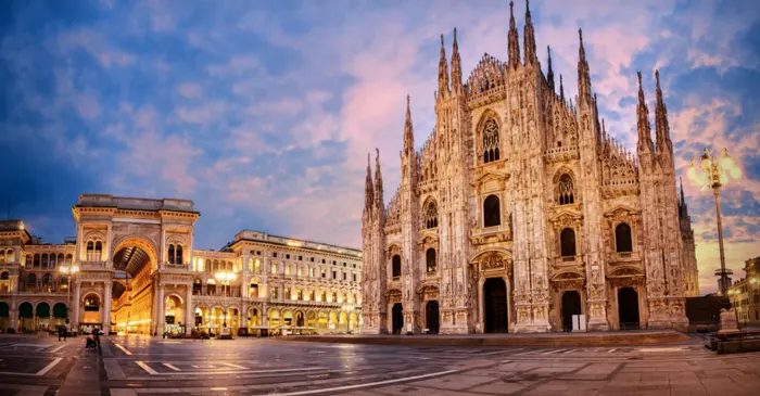 Venice, Rome, and Milan